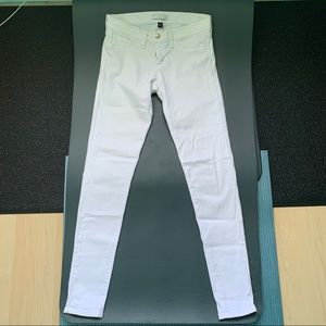 Flying monkey white skinny jeans